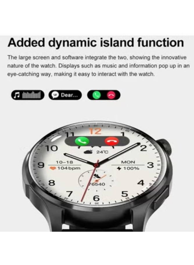 M13 Business Smart Watch with Answer Call Function NFC Compass Body Temperature Monitor Fitness Tracker Smartwatch for Men