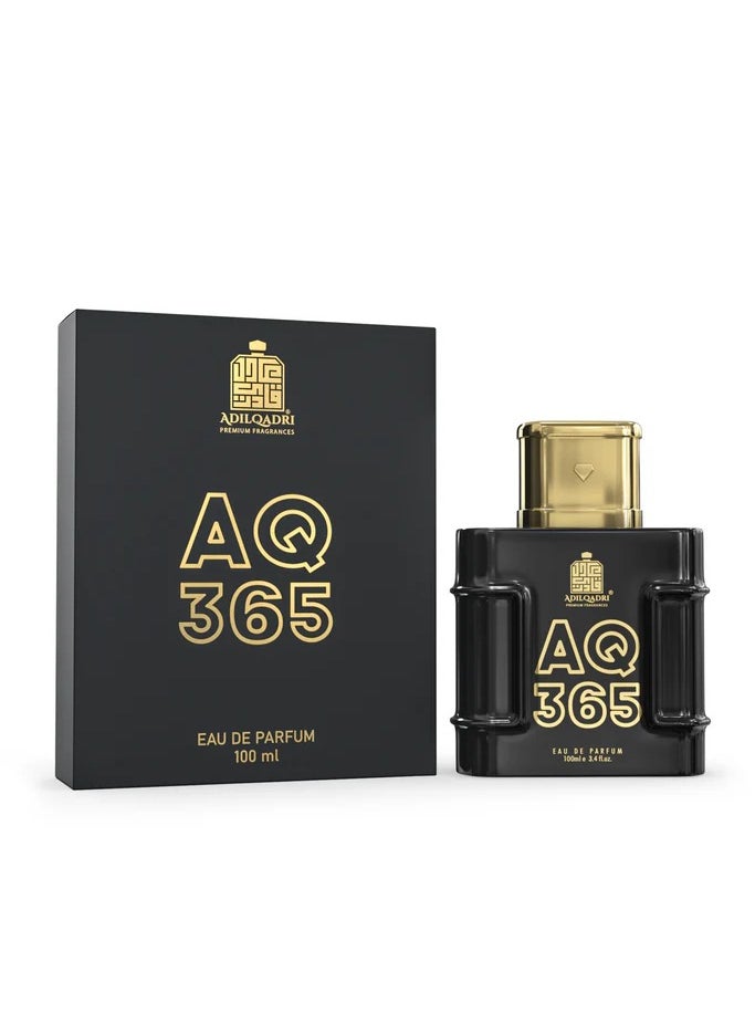 AQ365 Luxury Eau De Parfum 100ml - Long-Lasting Fragrance | Unisex Perfume Adil Qadiri