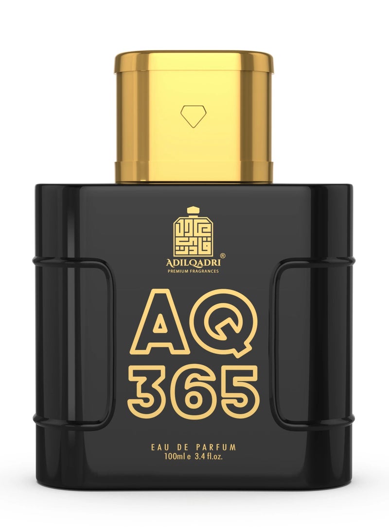 AQ365 Luxury Eau De Parfum 100ml - Long-Lasting Fragrance | Unisex Perfume Adil Qadiri