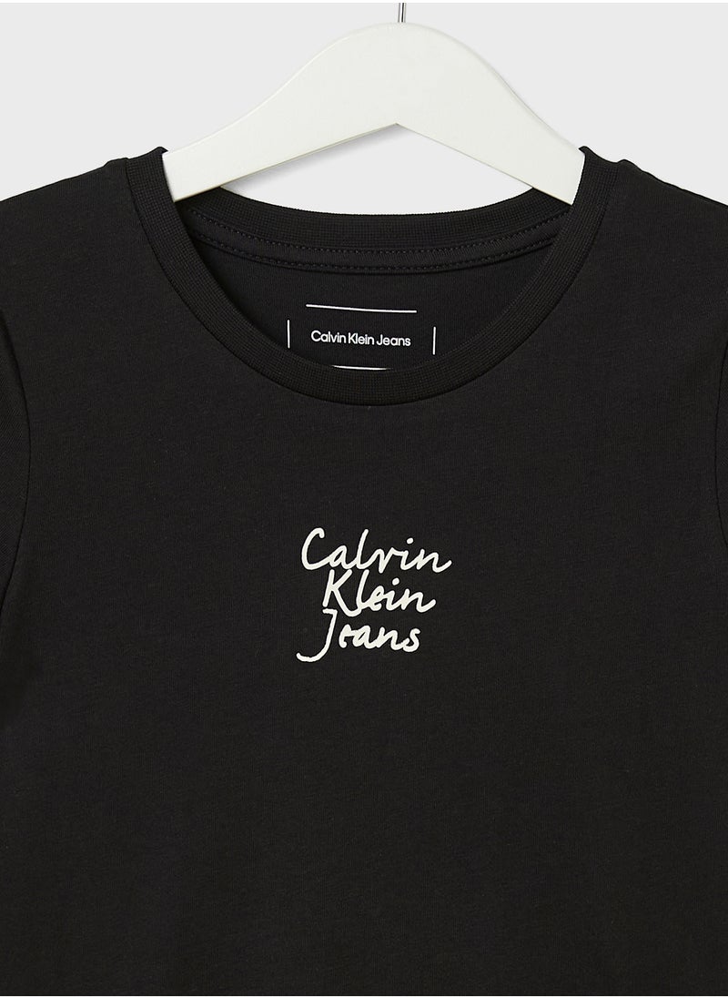Youth Graphic Logo Slim T-Shirt