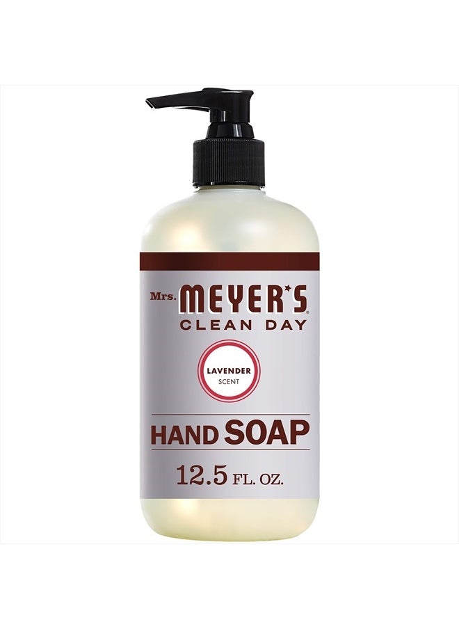 Liquid Hand Soap, Lavender Scent, 12.5 Ounce Bottle Each (12.5 Ounce, Pack of 6)