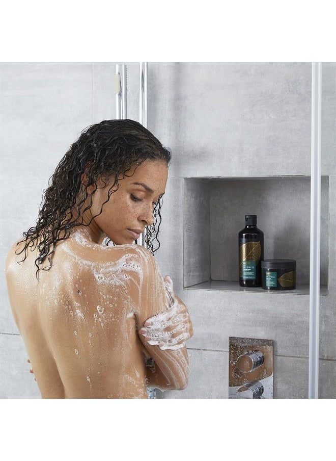 Wellness De-Stress Hand Wash - Hydrating Hand Soap with Essential Oils - Naturally Fragranced with Lemongrass - With Vitamin E - 16.9 oz