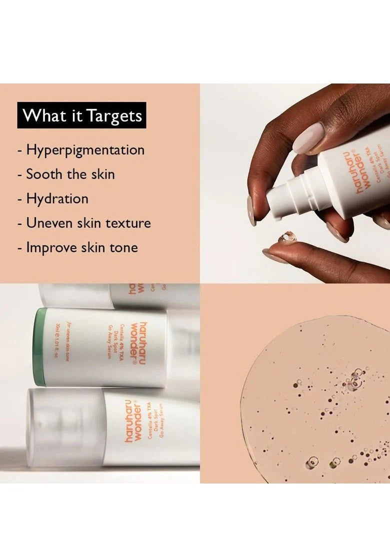 Haruharu Wonder Centella 4% TXA Dark Spot Go Away Serum 30ml