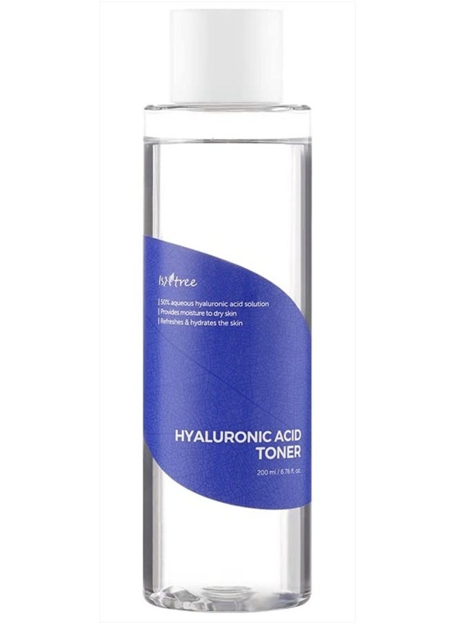 Isntree Hyaluronic Acid Toner 200ml- Deep Moisturizing Soothing Nourishing