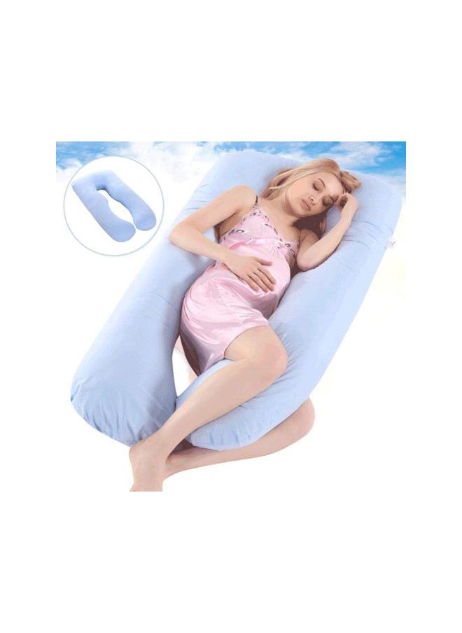 Maternal Cushion Cover U-Shaped Support Pillow 80160CM Multi-Functional Side Sleeping Cotton Pillowcase