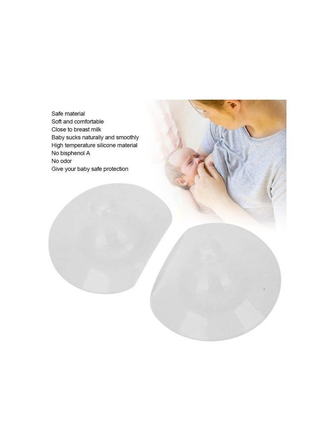 Breast Shells, 2 Piecenipple Shield Hands Protection Cover For Breastfeeding Nipple Shields For Nursing Covers Nipple-Protection Nipple Shields With Boxes