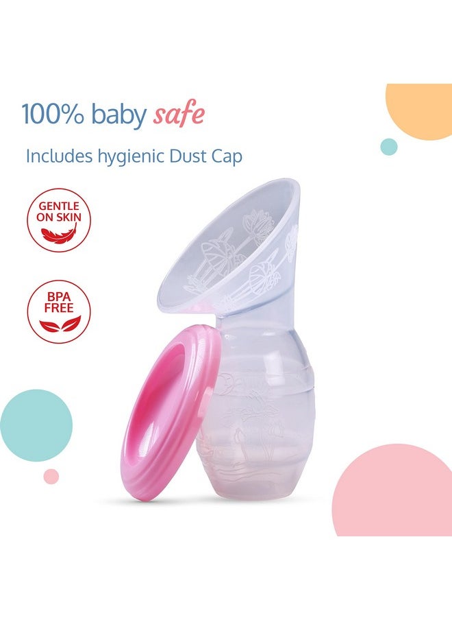 LuvLap Silicone Breast Milk Saver Pump, 100ml