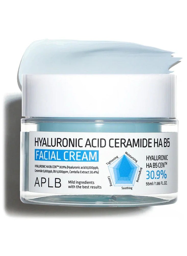 APLB Hyaluronic Acid Ceramide HA B5 Facial Cream