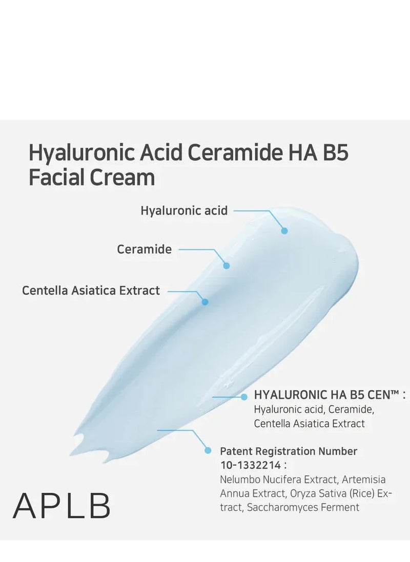 APLB Hyaluronic Acid Ceramide HA B5 Facial Cream