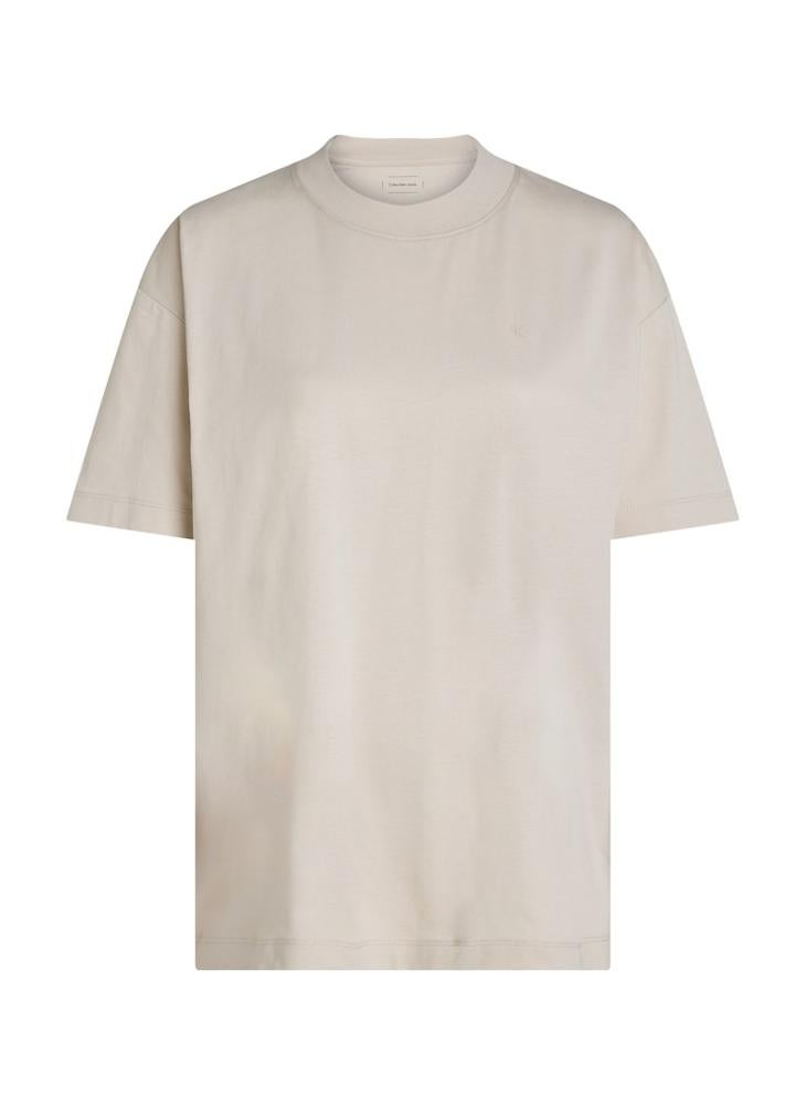 Logo Detail Knitted T-Shirt