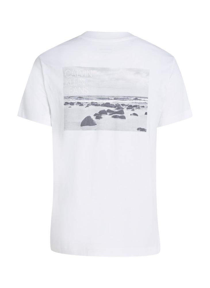 Logo Detail Knitted T-Shirt
