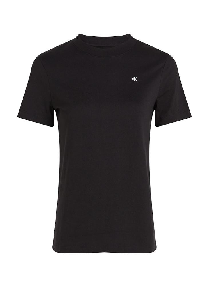 Logo Detail Knitted T-Shirt