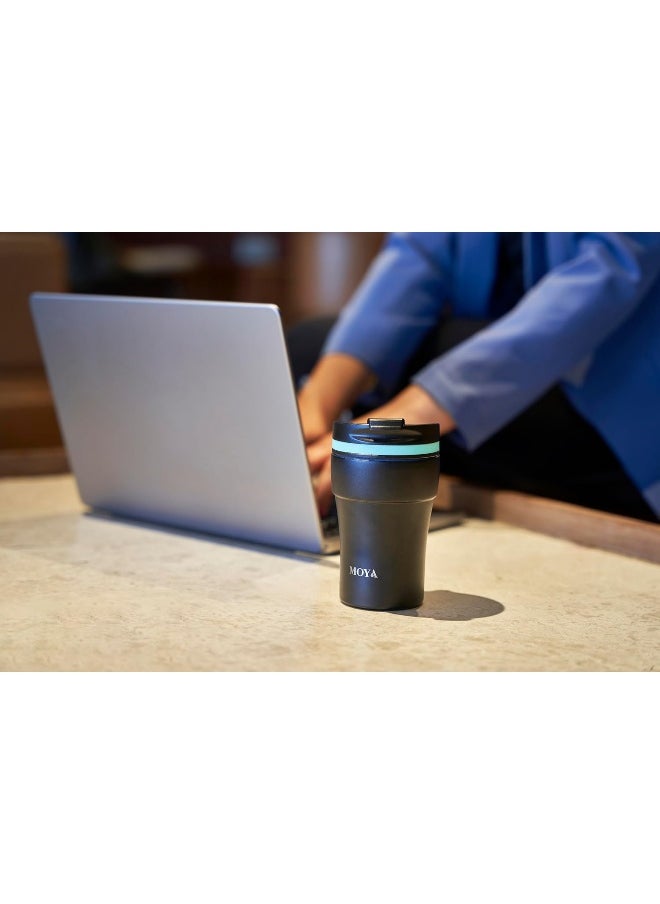 Low Tide Travel Coffee Mug Blue/Black 250ML