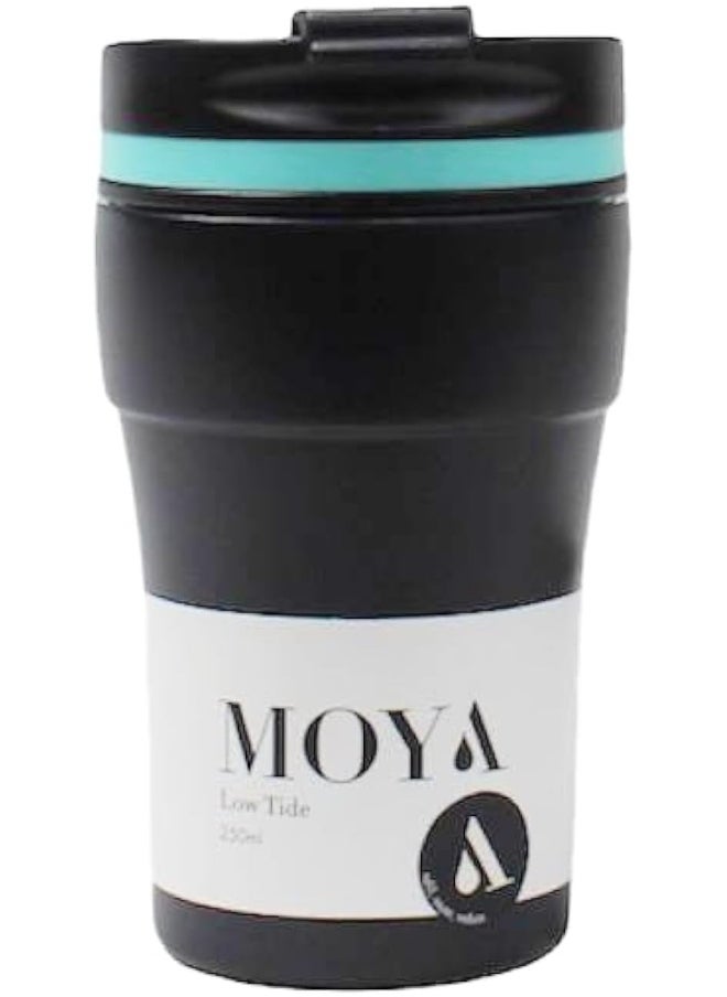 Low Tide Travel Coffee Mug Blue/Black 250ML
