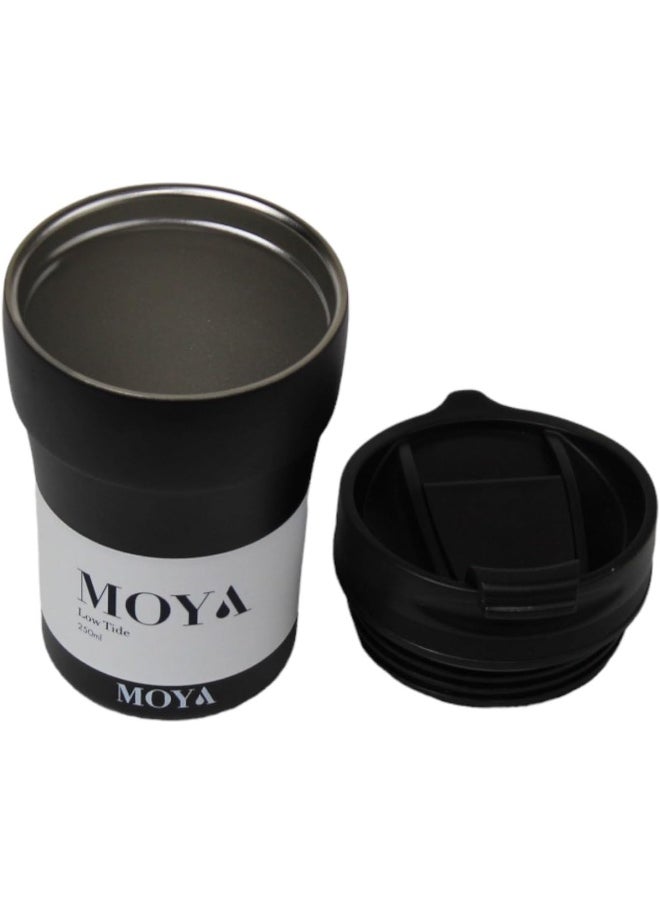 Low Tide Travel Coffee Mug Blue/Black 250ML
