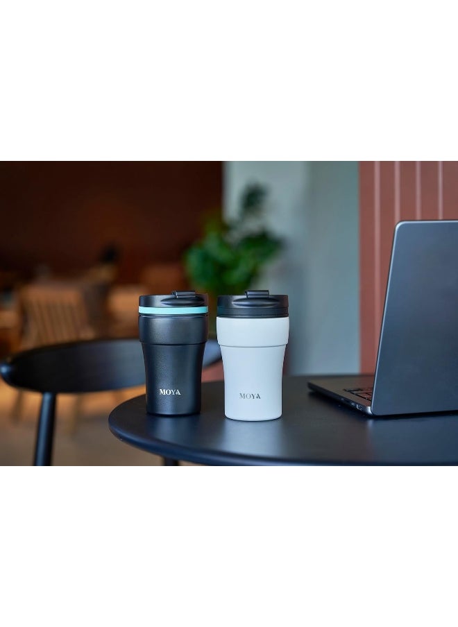 Low Tide Travel Coffee Mug Blue/Black 250ML