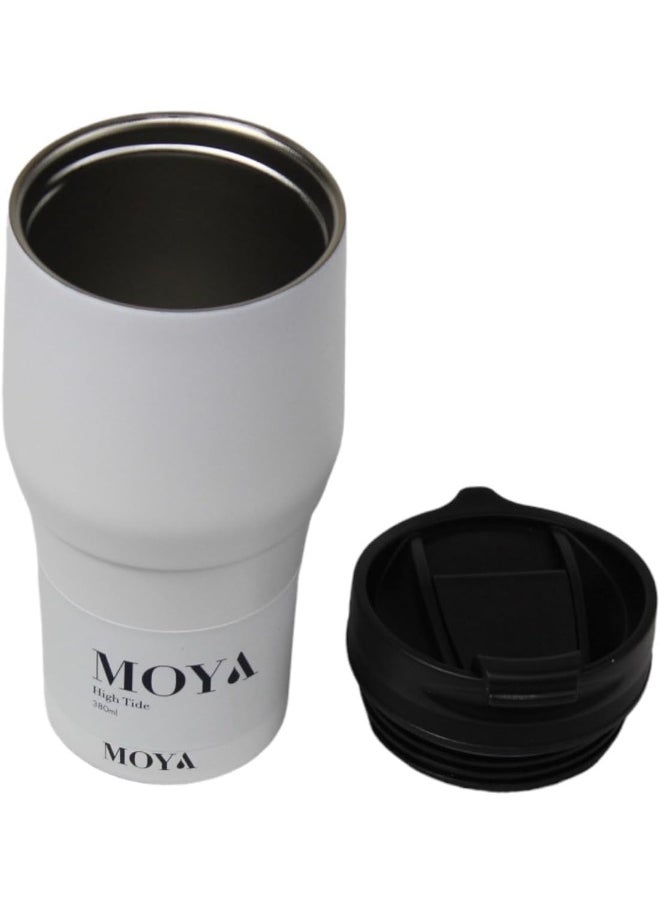 High Tide Travel Coffee Mug Blue/White 380ML