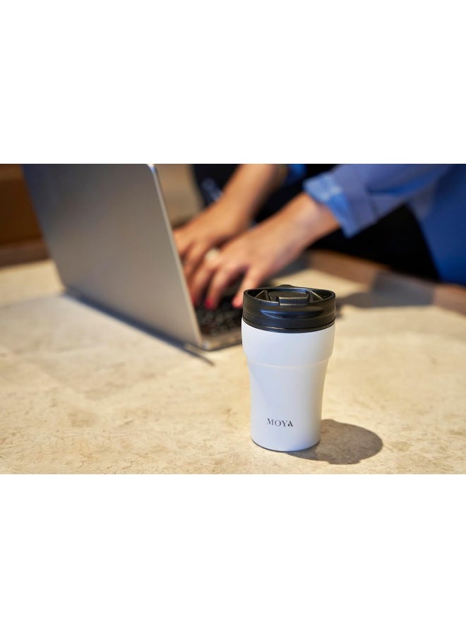 Low Tide Travel Coffee Mug Blue/White 250Ml