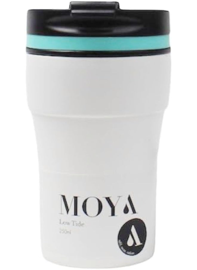 Low Tide Travel Coffee Mug Blue/White 250Ml
