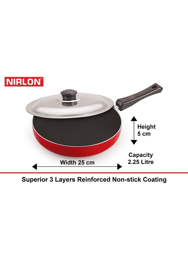 Nirlon Gas Compatible Tawa and Fry Pan Combo Kitchen Essential Set