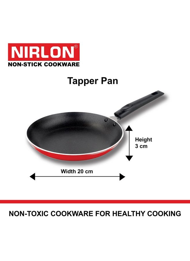 Nirlon Non-Stick Coated Bpa Free Suace Pan and Tapper Pan Combo Cooking Utensil Set, 2.6mm_SP(M)_TP