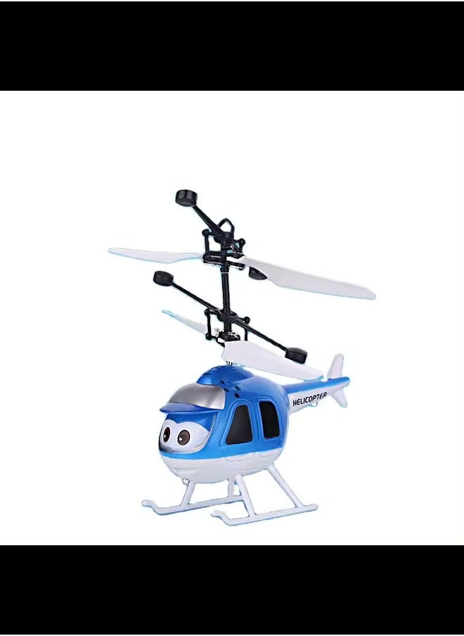 Remote Control Induction Flying Toy Small Airplane Electric Suspension With Light Charging Children's Toy