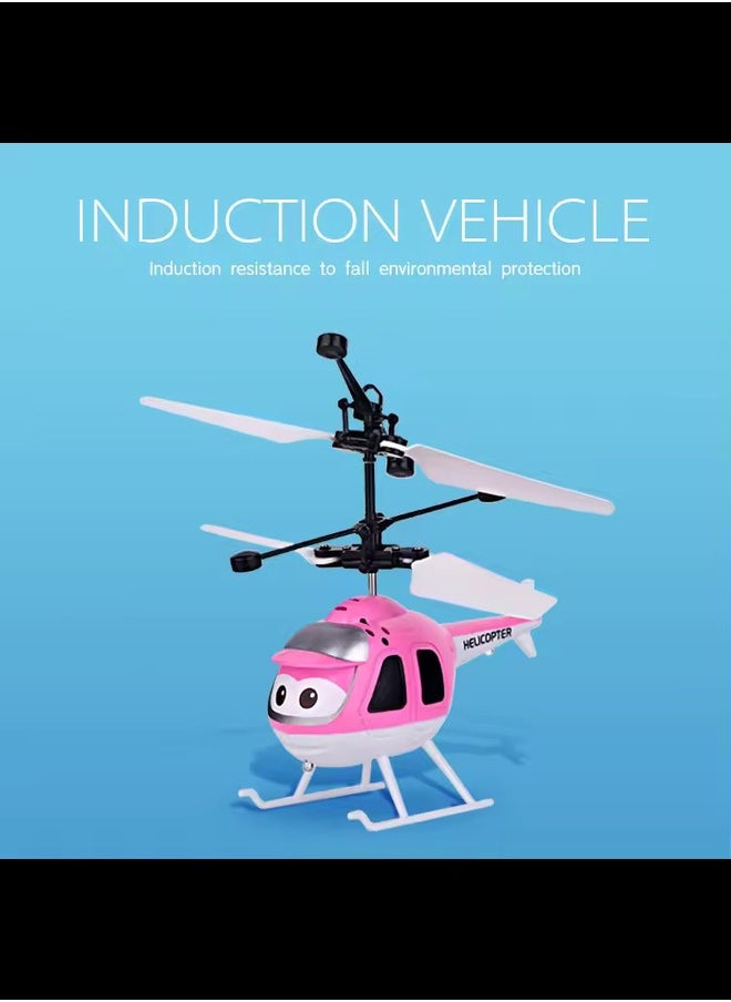 Remote Control Induction Flying Toy Small Airplane Electric Suspension With Light Charging Children's Toy