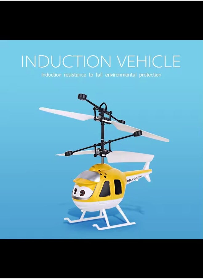 Remote Control Induction Flying Toy Small Airplane Electric Suspension With Light Charging Children's Toy