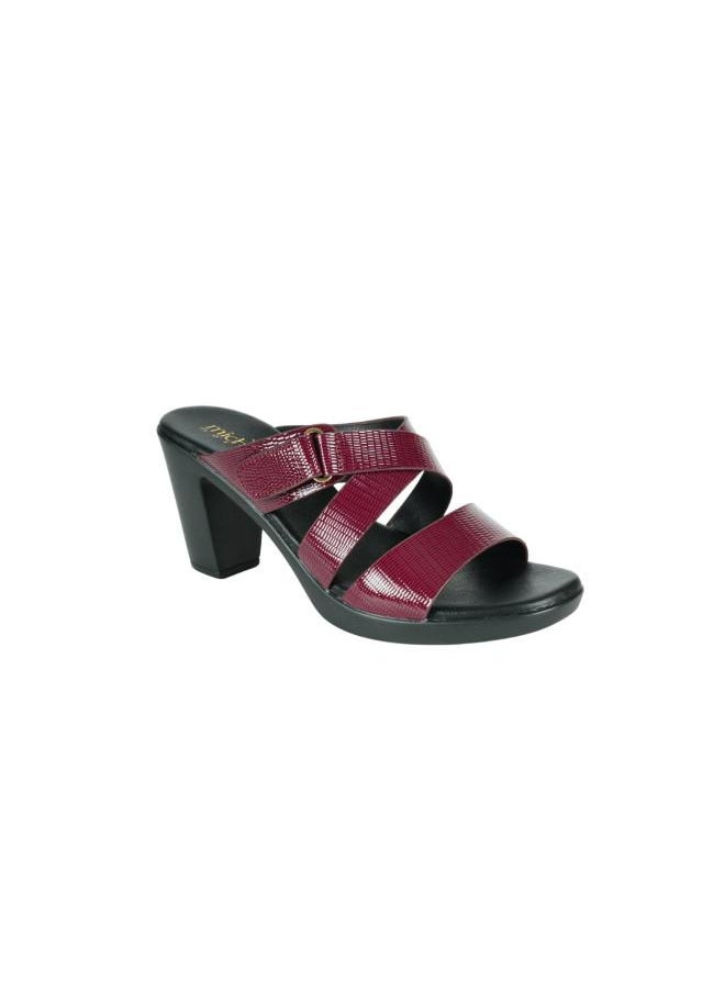 092-2910 Michelle Morgan Ladies High Heel Sandals 414RJ992 Bordo