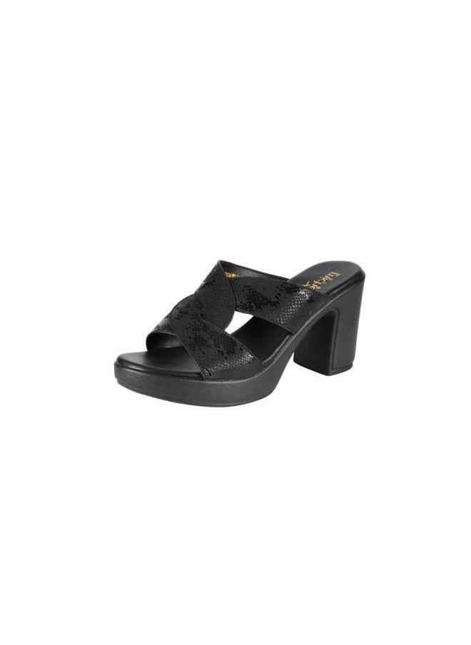 092-2938 Michelle Morgan Ladies High Heel Sandals 414RJ43G Black