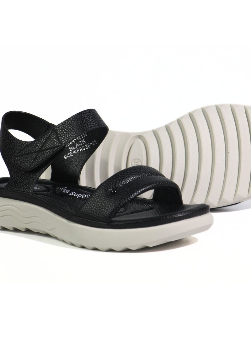 Monami Women's Flat Sandals - Elegant Open-Toe Summer Sandals for Women, Lightweight Comfortable Walking Sandals for Girls & Ladies, Soft Cushioned Footbed for Beach, Travel, and Everyday Outfits
