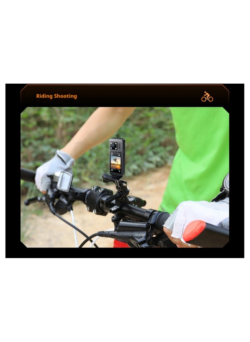 360° Panoramic Thumb Action Camera Motorcycle Riding Anti Shake Recorder Video Camera