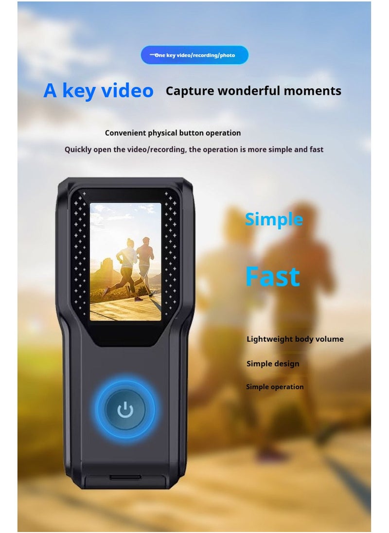 Waterproof Camera with Color Screen Anti Shake Outdoor Sports Thumb Camera Motorcycle Riding Recorder