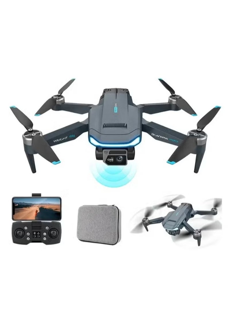 New RC Drones F194 Mini GPS Drone – 4K HD Dual Camera, Brushless Motors, 5G WIFI FPV, Foldable Quadcopter for Aerial Photography, Long Flight Time, Stable and Easy to Control