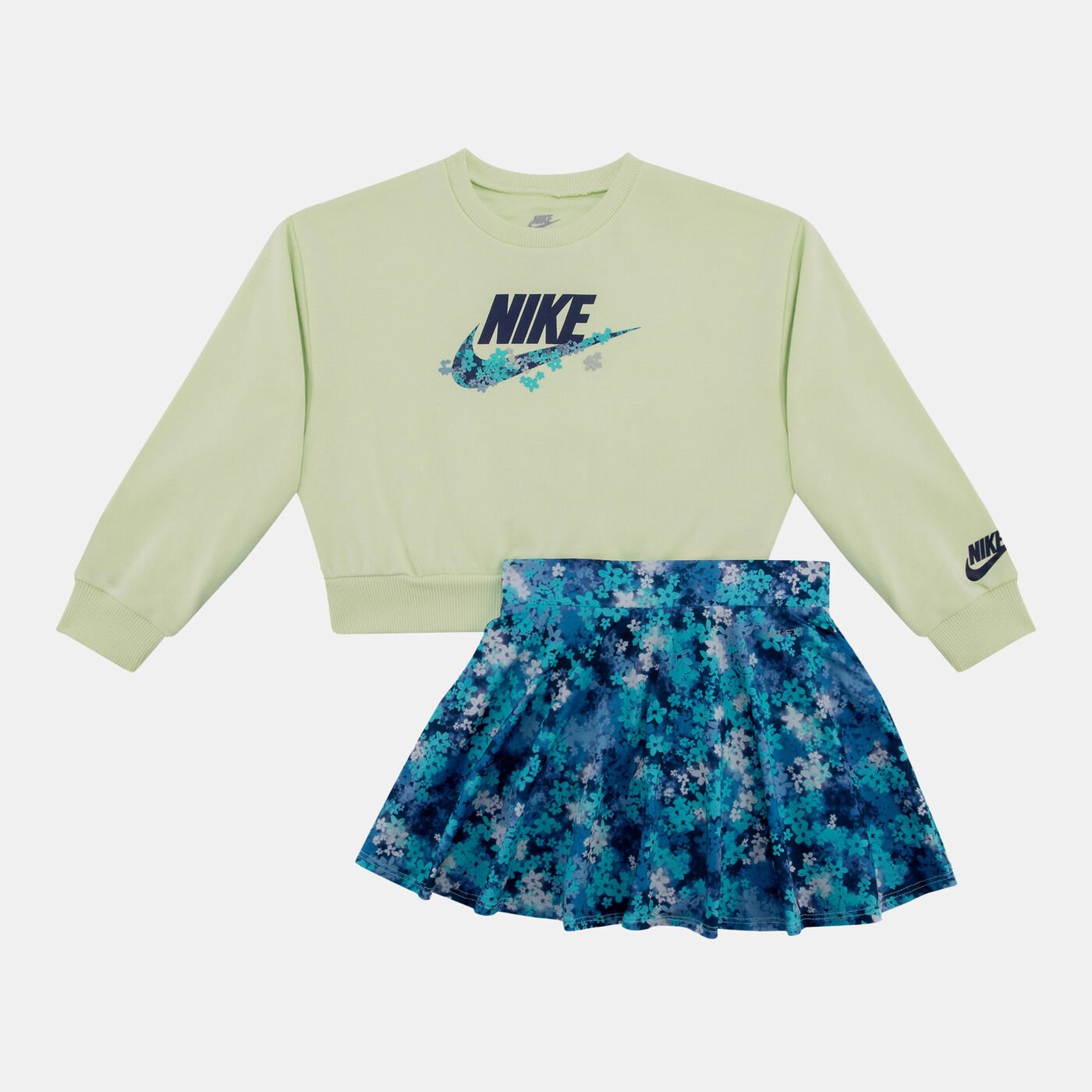 Kids' Fresh Cut Dri-FIT Sweatshirt And Skort Set