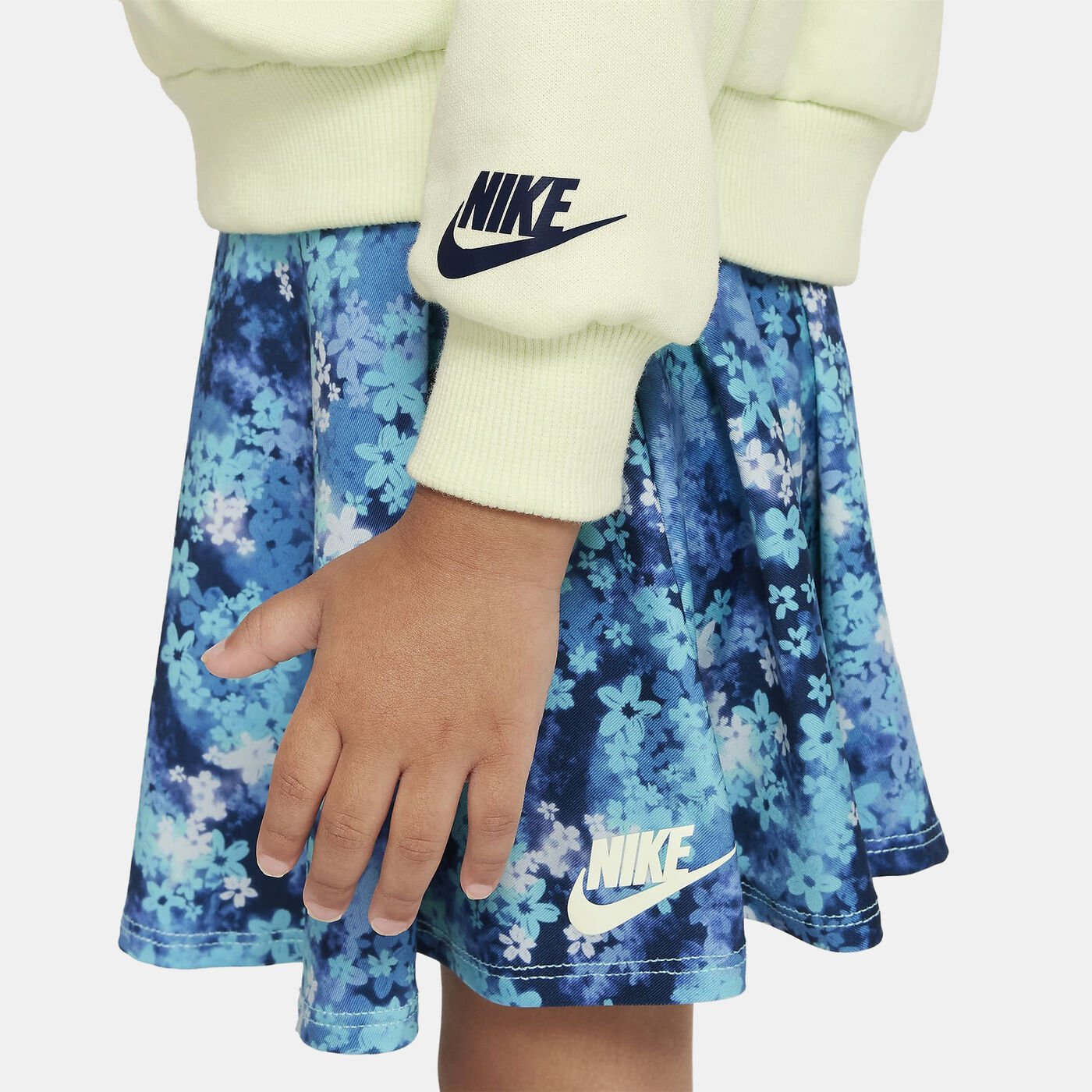 Kids' Fresh Cut Dri-FIT Sweatshirt And Skort Set