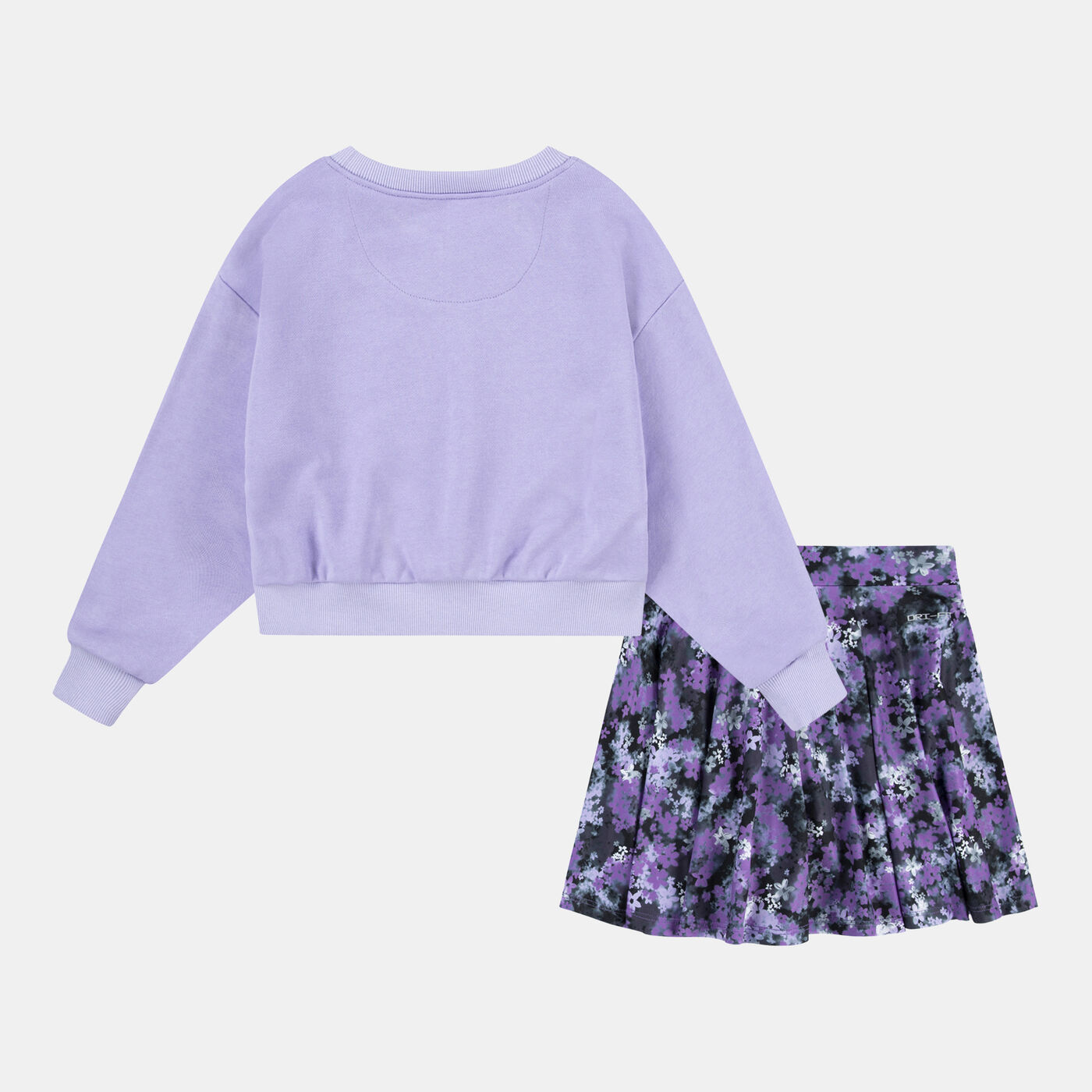 Kids' Fresh Cut Dri-FIT Sweatshirt And Skort Set