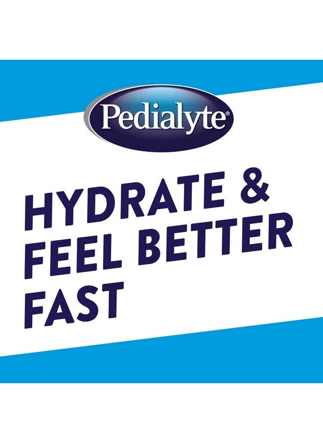 Pedialyte Electrolyte Solution Freezer Pops, 2.1 Fl Oz, 16 Pack