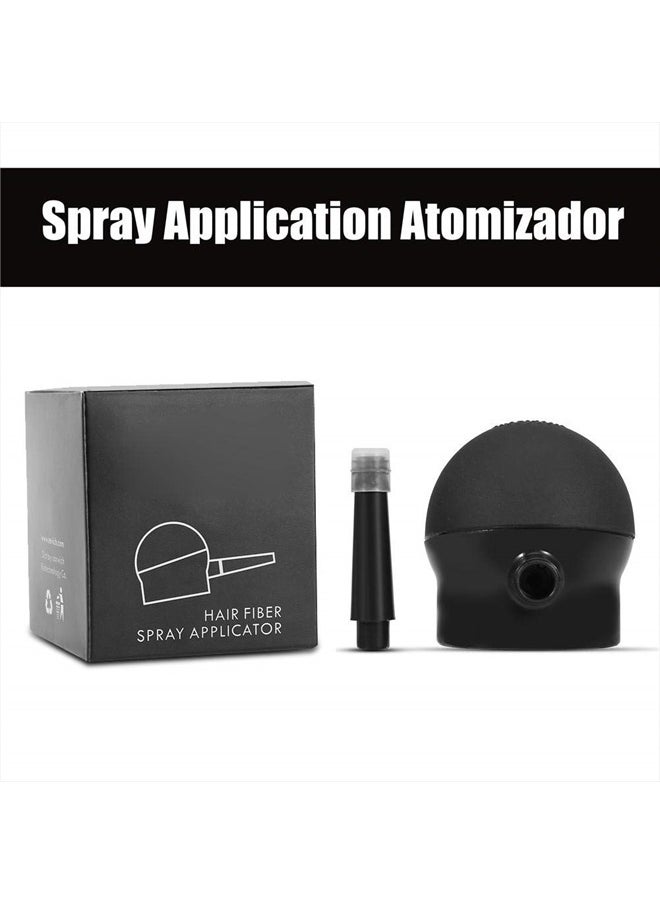 Hair Fiber Applicator, Hair Building Fibers Spray Nozzle Pump Hair Powder Sprayer Hair Thickening Nozzle Pump Atomizer Hairdressing Tool for Hair Extensions Barber Salon Hair Styling Supplies