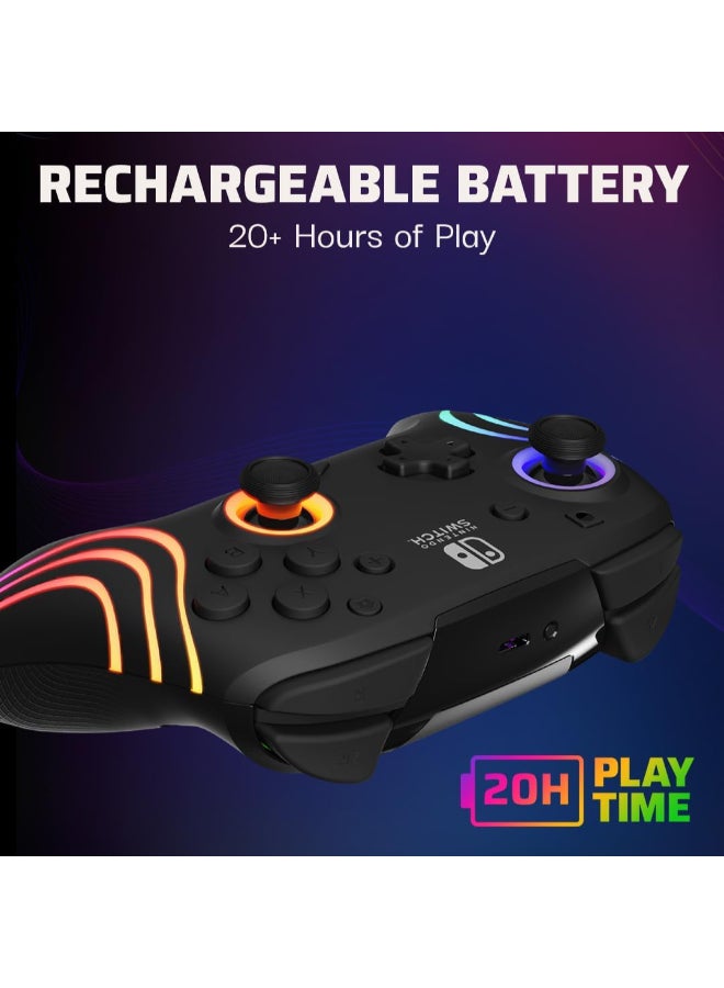 Afterglow Wave Plus (Black) Switch Wireless Controller