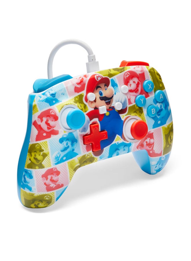PowerA Enhanced Wired Controller - Mario Hero Reel
