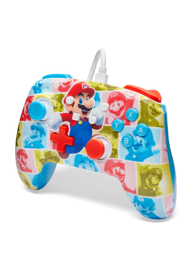 PowerA Enhanced Wired Controller - Mario Hero Reel