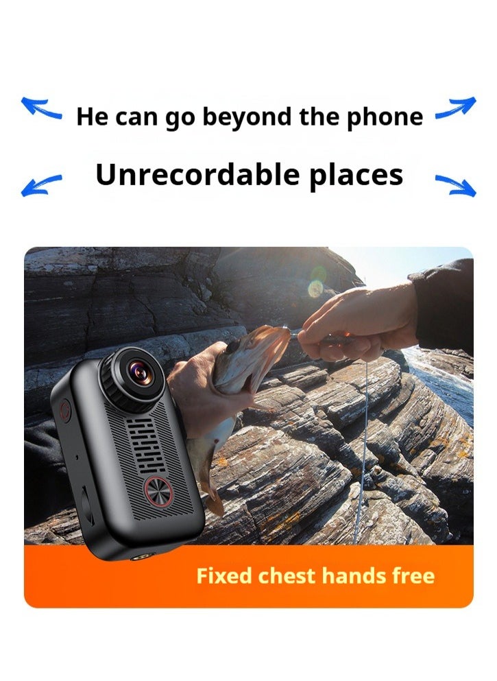 Sports Camera Thumb Chest Mount Motorcycle Recorder Riding Camera 360° Panorama