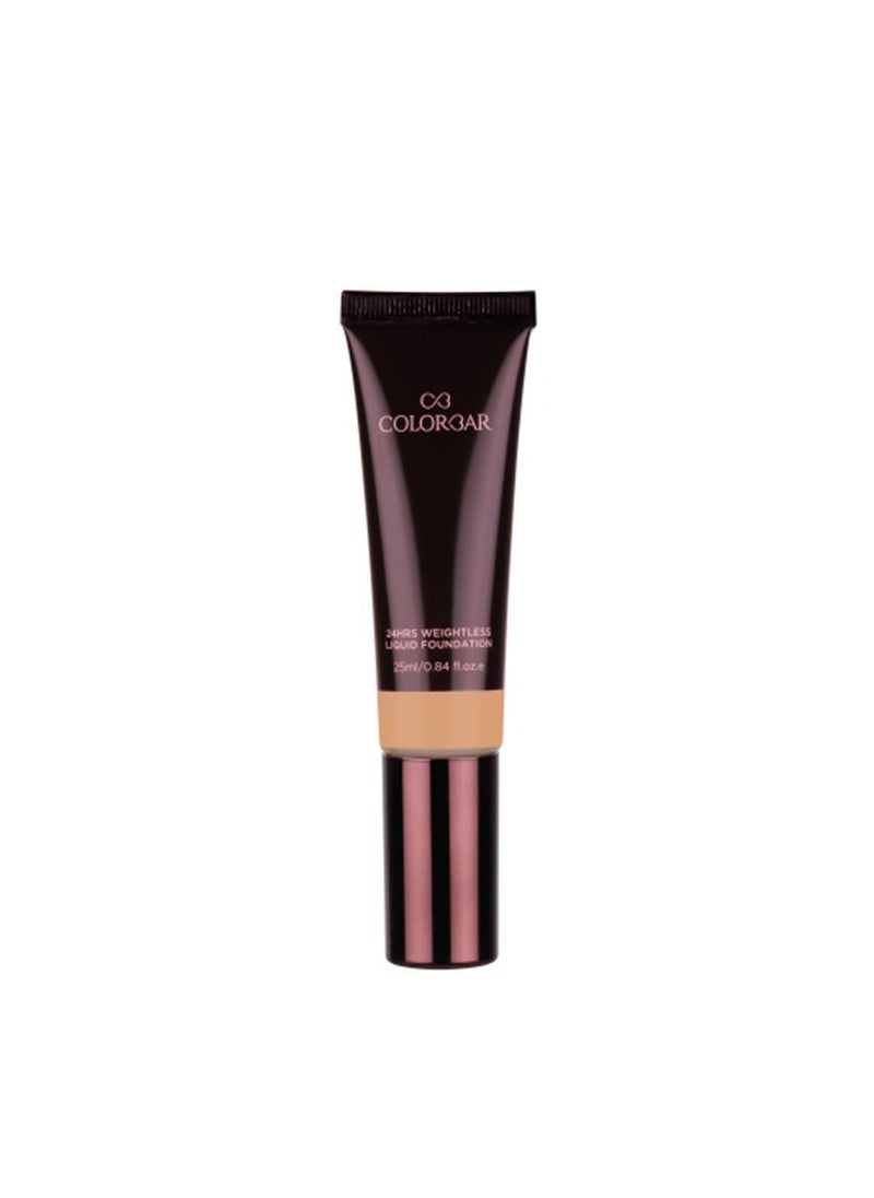 24Hrs Weightless Liquid Foundation Fw- 3.3 | Lightweight & Oil-Free | Satin & Natural Finish | Sweat Resistant | Fragrance Free