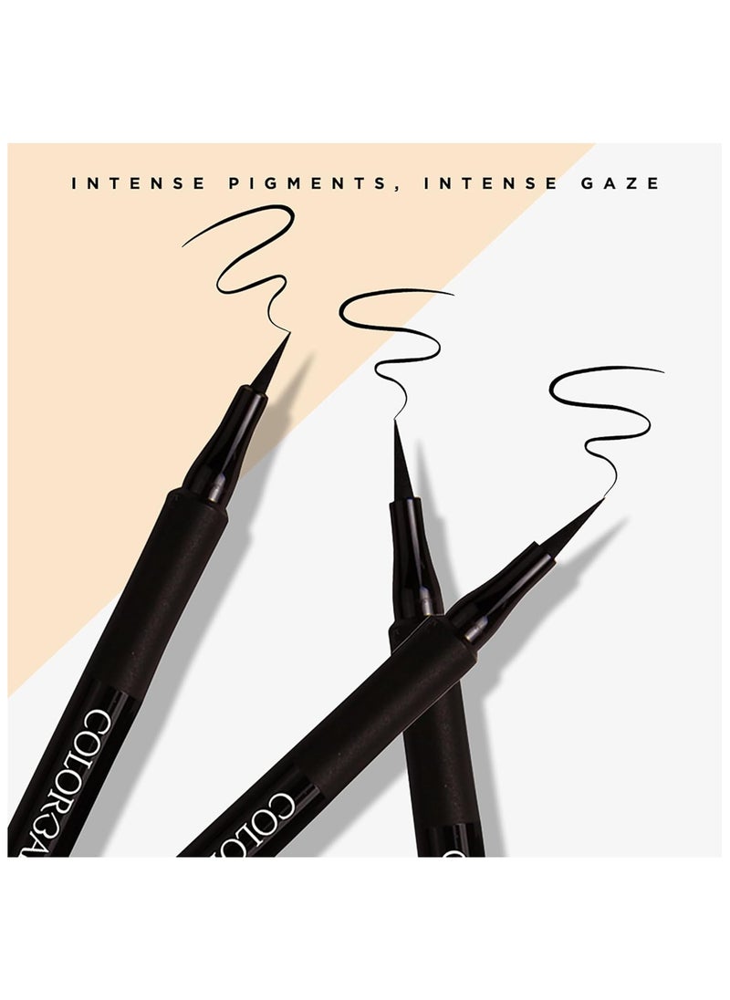 Ultimate Eye Liner, Black, 1ml | Waterproof | Transfer-proof | Lasts upto 16 hours