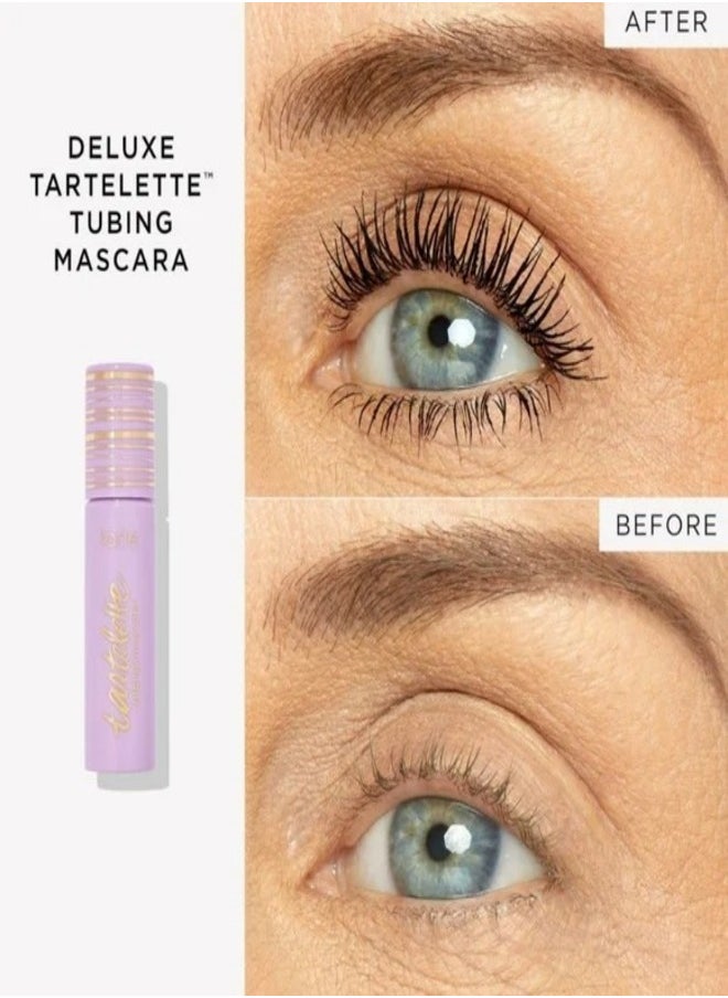 Tarte Mini Tartelette™ Tubing Mascara 2ml – Smudge-Proof, Lengthening & Lash-Extending Mascara with Micro-Tubing Technology for Long-Lasting, Flake-Free Definition