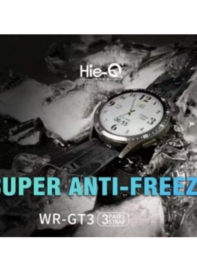 Smart Watch WR-GT3 Pro – 1.43 Inch AMOLED Display, Fitness Tracker, Heart Rate & Sleep Monitor, Waterproof, Multi-Sport Modes, Smart Notifications, Long Battery Life