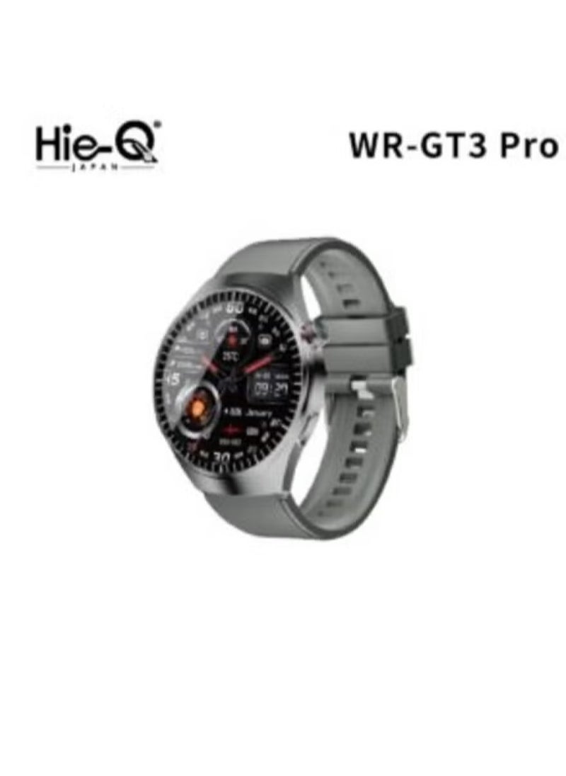 Smart Watch WR-GT3 Pro – 1.43 Inch AMOLED Display, Fitness Tracker, Heart Rate & Sleep Monitor, Waterproof, Multi-Sport Modes, Smart Notifications, Long Battery Life