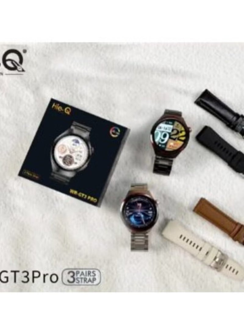 Smart Watch WR-GT3 Pro – 1.43 Inch AMOLED Display, Fitness Tracker, Heart Rate & Sleep Monitor, Waterproof, Multi-Sport Modes, Smart Notifications, Long Battery Life