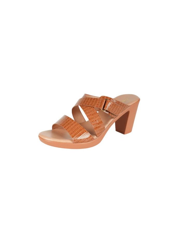 092-2911 Michelle Morgan Ladies High Heel Sandals 414RJ992 Brown